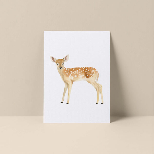 Kaartenset Bosdieren Aquarel - voordeelset - Afbeelding 6