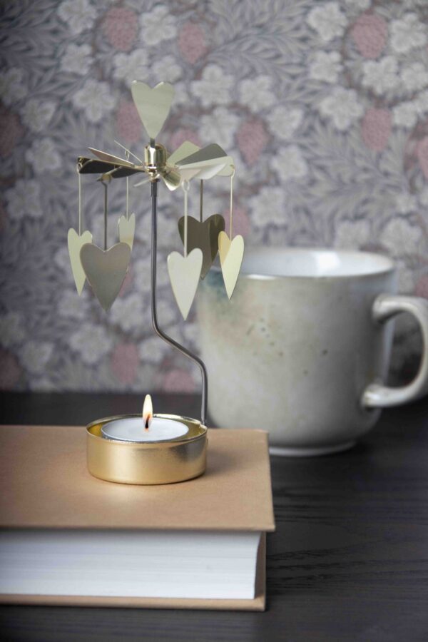 Troostpakket - Tegeltje Altijd in ons hart - met houder en lichtpuntje - Afbeelding 5