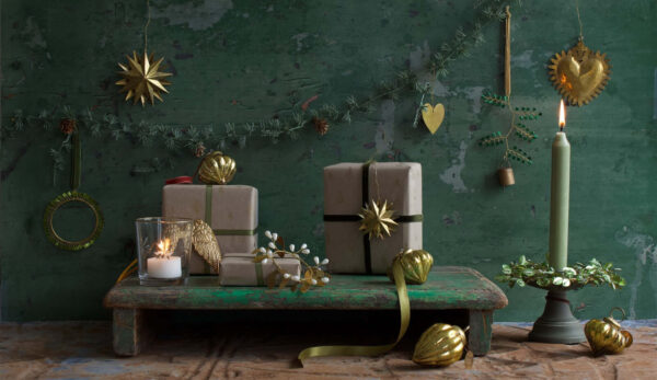 Messing hart hanger - Weldaad - Afbeelding 4