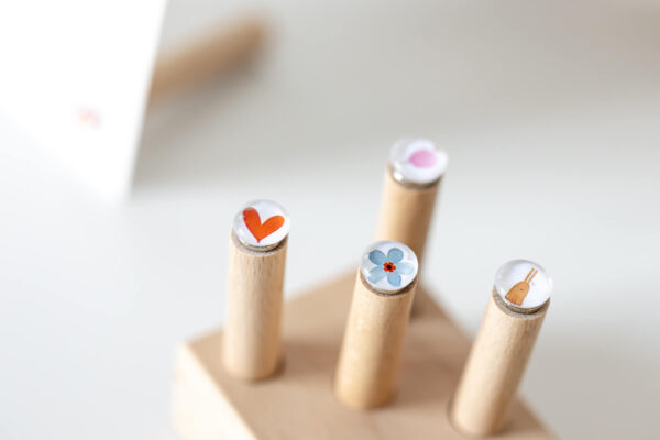 Kaartpin - Set van 4 - Alijt - Afbeelding 5