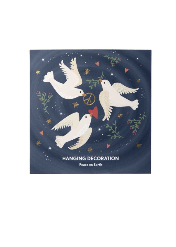 Hanger Peace on Earth – Vredesduif – Pluto Design - Afbeelding 5