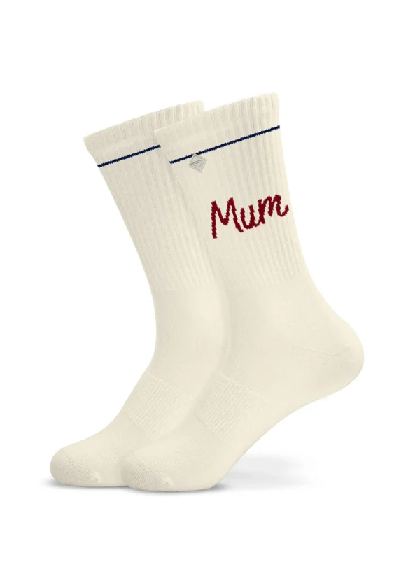 J.Clay tennissokken MUM – off white - Afbeelding 8