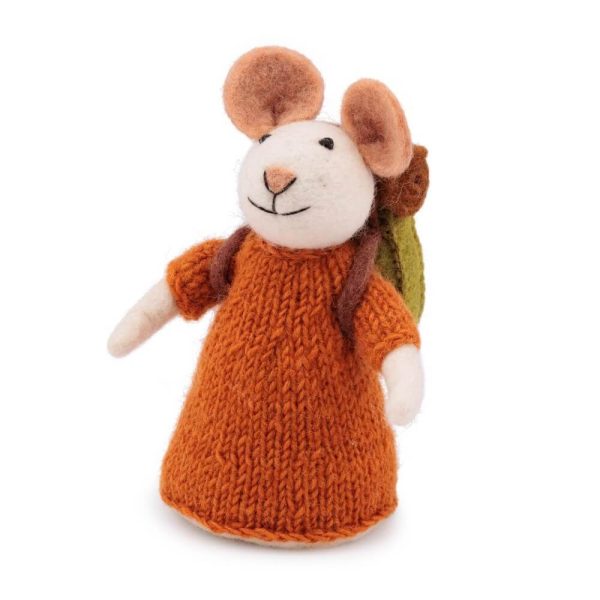 decoratie-muis-wandelaar-oranje-sjaal-verhaal