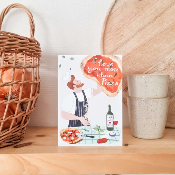 kaart-love-you-more-than-pizza