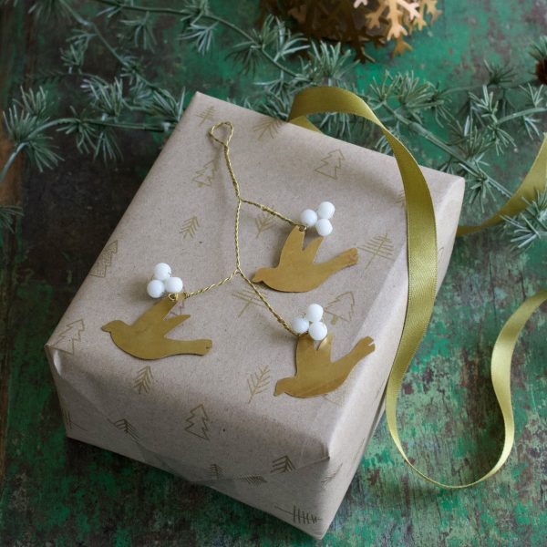 messing-vogeltjes-besjes-hanger-kerst-cadeau-inpakken