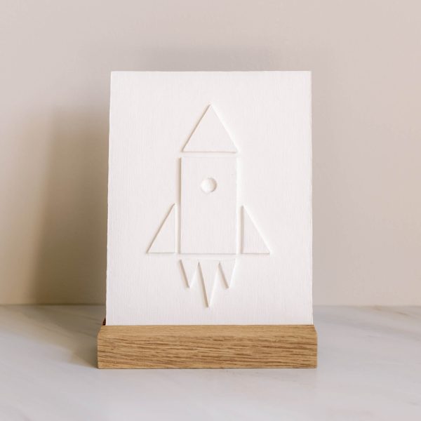 reliefkunst-cadeau-kinderkamer-raket